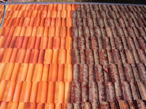 Low-pressure roof washing service in Birmingham, Alabama