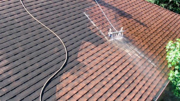 Pressure Wash Your Shingle Roof