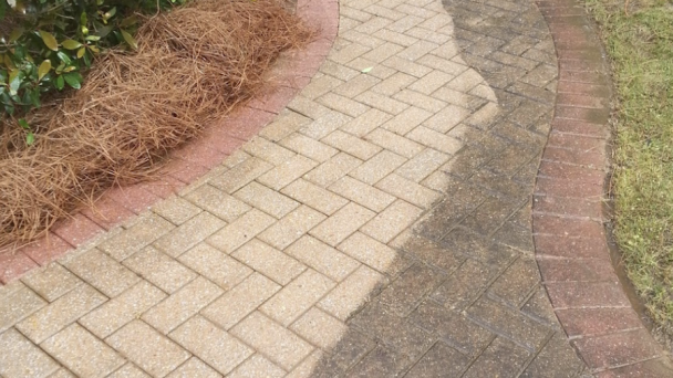 sidewalk Pressure Washing